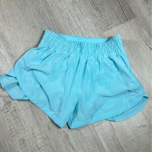 lululemon athletica Light Blue Athletic Shorts